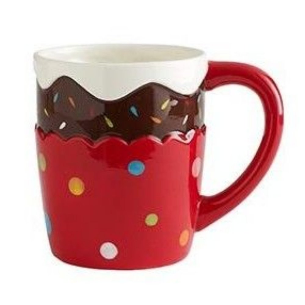 Pier 1 Cupcake Ceramic Mug